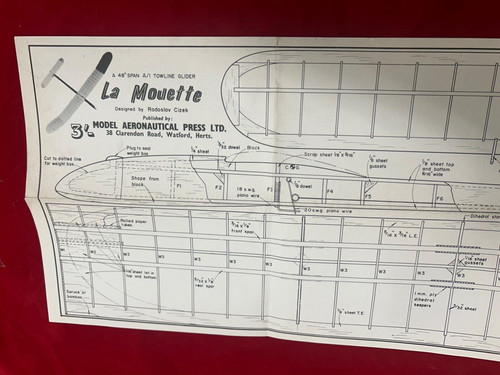 Model towline glider la - model,