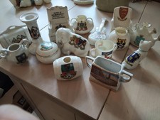 Crested Ware Joblot Bundle 36 Pieces. Seaside/Scotland/Wales All sorts!