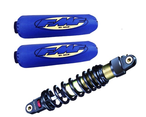 Blue shock covers - shock, yamaha