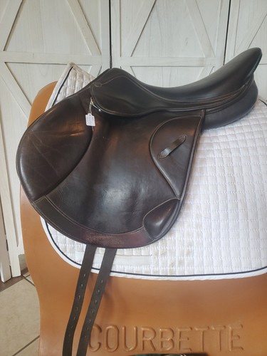 Hdr monoflap jump saddle w - jump, 18"/w