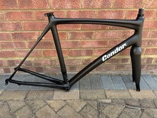 Condor Baracchi Carbon Racing Road Bike Frameset 55cm In Raw Carbon