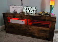 TV Stand with Led Lights Small