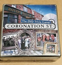 Coronation Street DVD Trivia game in collectible tin  board game new sealed 