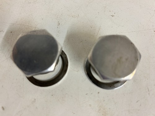 Norton fork tops - , washers