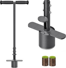 Dual-Pedal Sod Plugger & Turf