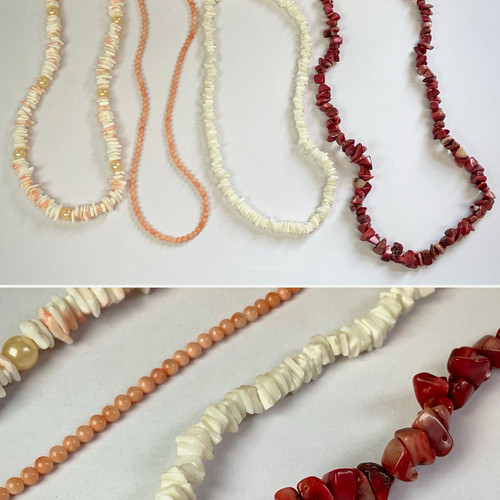 Vintage shell coral chip - vintage,