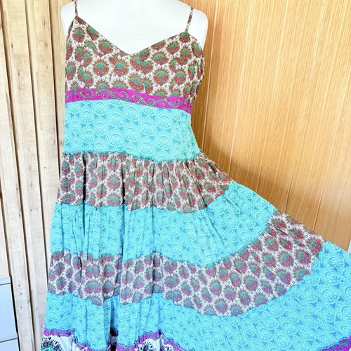 Phool cotton boho midaxi - midaxi, dress