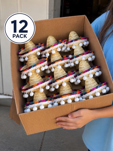 Mini fiesta sombrero hats - fiesta,