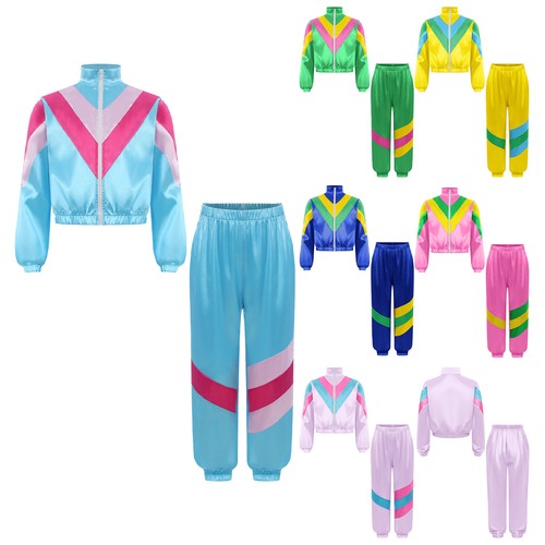 Boys girls 80s tracksuit - boys,