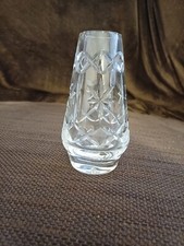 Thomas Webb Vintage  Crystal  Tulip Vase In Original Box 4.5"