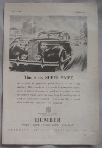 1946 humber super - 1946,