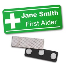 First Aider Name Badge Nurse