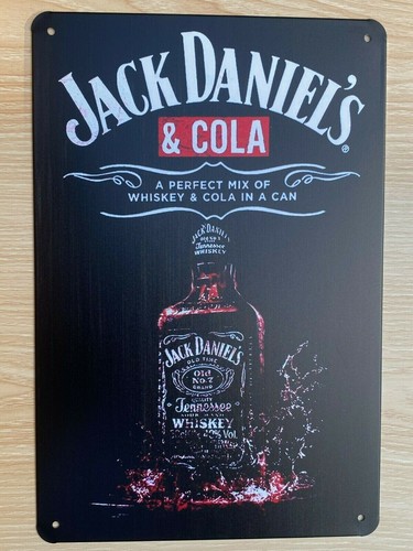 Jack daniels metal tin sign - metal,
