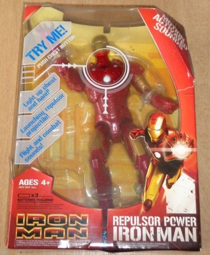Iron man repulsor power - man,