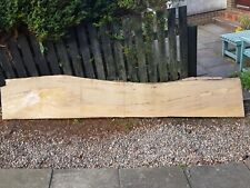 Spalted Beech Large Slab Live Edge Rustic Chunky Table Top 3040mm Long 