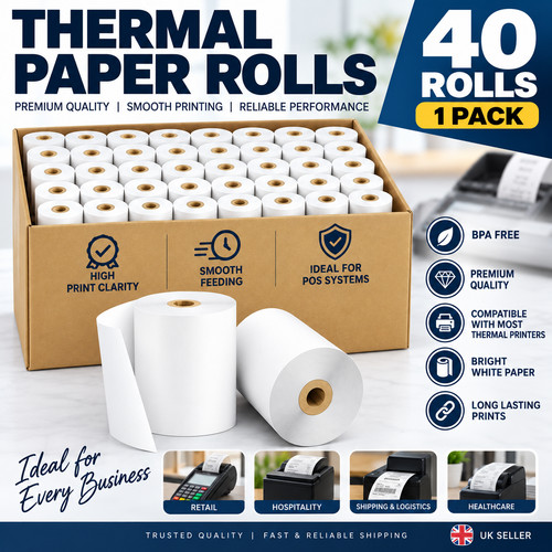 Thermal rolls case credit - rolls, card