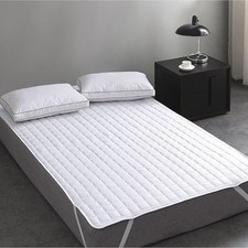 EXTRA DEEP QUILTED WATERPROOF MATRESS MATTRESS PROTECTOR FITTED BED COVER