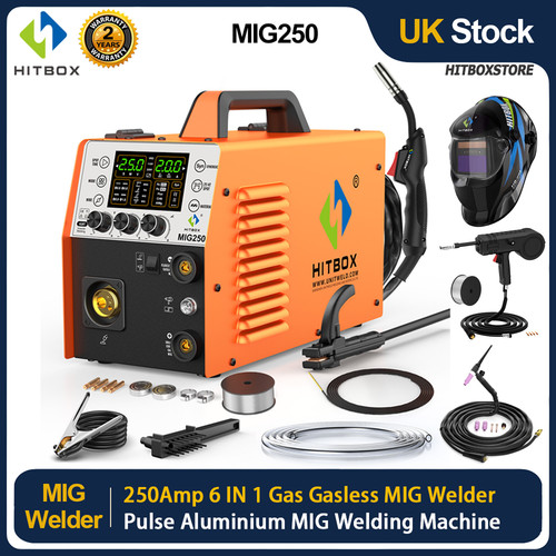 6in1 gas gasless mig welder - gas,