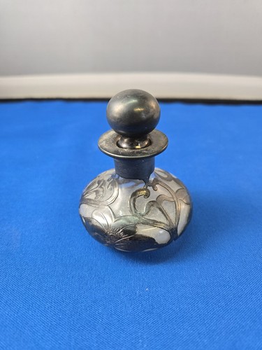 Art nouveau perfume bottle - art,