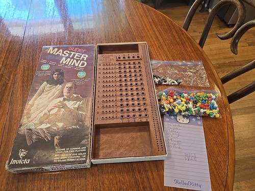Original super mastermind game - super,