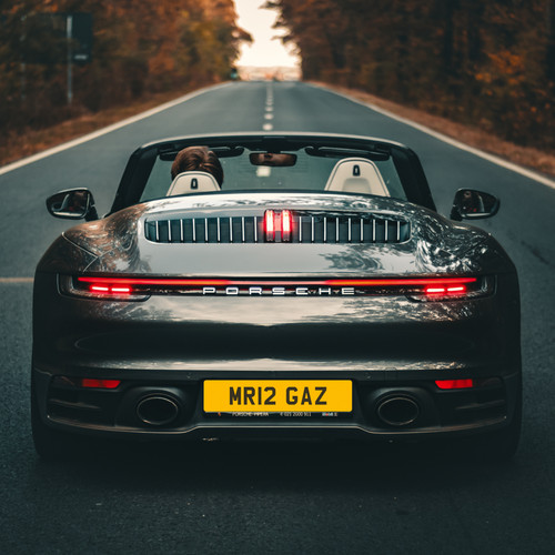 Gaz private number plate - private,