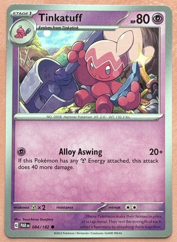 Tinkatuff cute pokemon cards - tinkatuff~cute, cards~