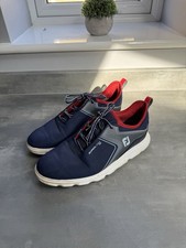 Footjoy SUPERLITES XP Navy Golf Shoes UK Size 7