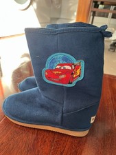 Blue Lightening McQueen Winter Warm Boots (Slipper)