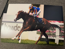 Ryan Moore signed photo - Horse Racing 12x8