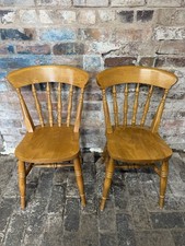 Pair Farmhouse Pine Dining