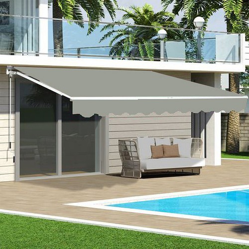 Garden patio manual awning - garden, sun