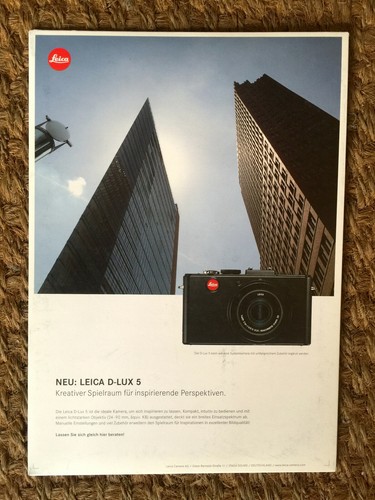 Leica promotional display - leica,