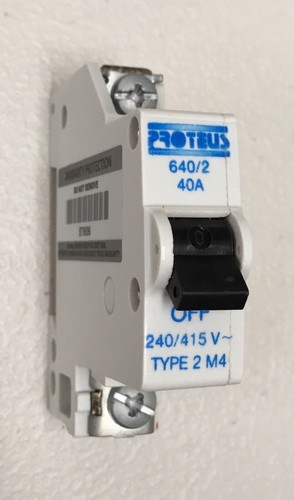 Proteus 40a type - proteus, circuit