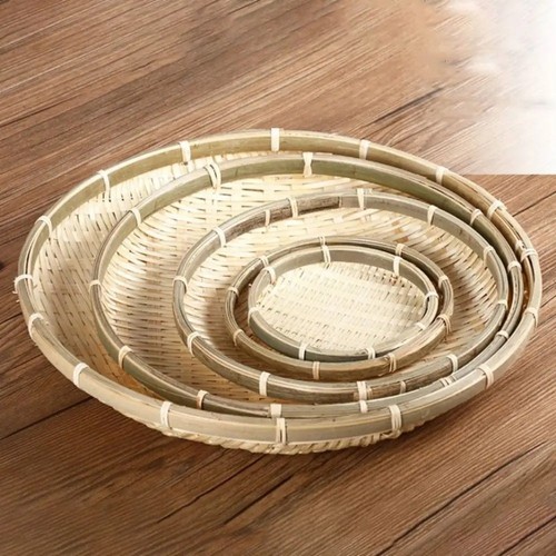 Handmade round bamboo - round,