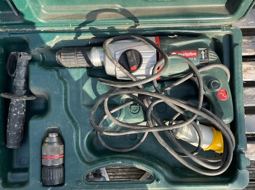 Metabo 110v hammer drill - metabo,
