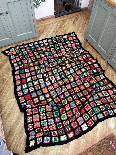 Huge crochet granny squares - granny,