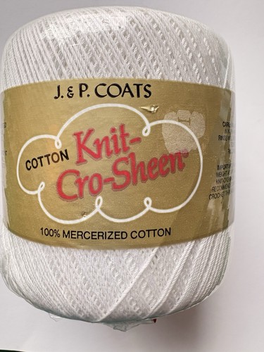Coats knit cro sheen - p., knit-cro-sheen