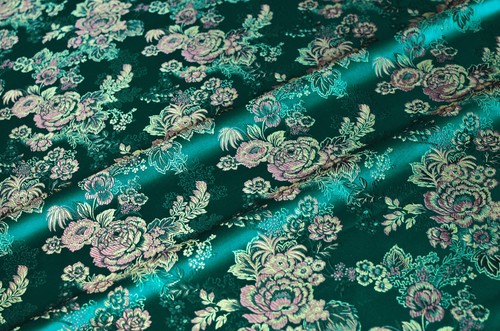 Vintage mulberry silk - yd/,