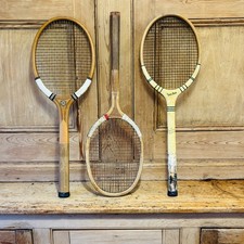 VINTAGE WOODEN LAWN TENNIS
