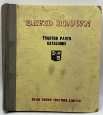 DAVID BROWN 880 / E / F Implematic Livedrive  Tractor Parts Manual Book catalog
