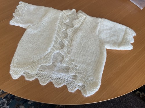 This hand knitted bolero - hand,