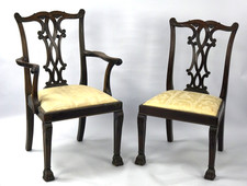 8 SUPERB CHIPPENDALE NEO