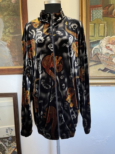 Vintage 1980s velour velvet - vintage,