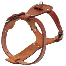 Genuine Leather Dog Harness