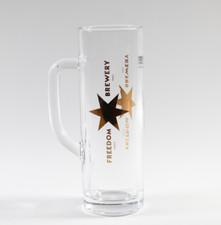 Freedom Brewery Beer Glass Tankard Half Pint / 0.3L Man Cave Home Bar Pub