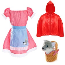 GIRLS LITTLE RED RIDING HOOD