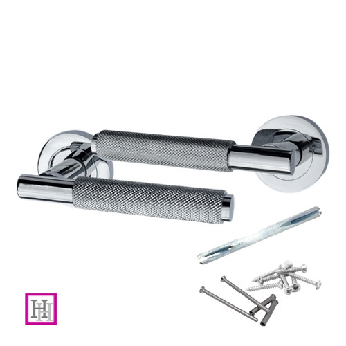 Door handles knurled - door,