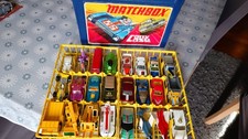 Matchbox Superfast Lesney Carry Case 1971 with 24 Cars