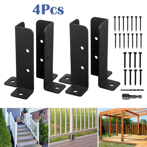 Adjustable deck post - post, anchor