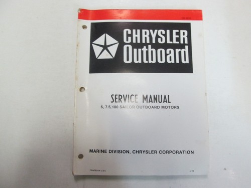 1980 chrysler outboard 5 - 1980, 6